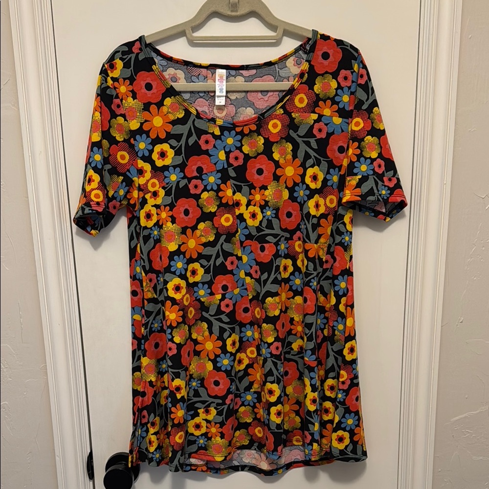 LuLaRoe Colorful Floral Tunic